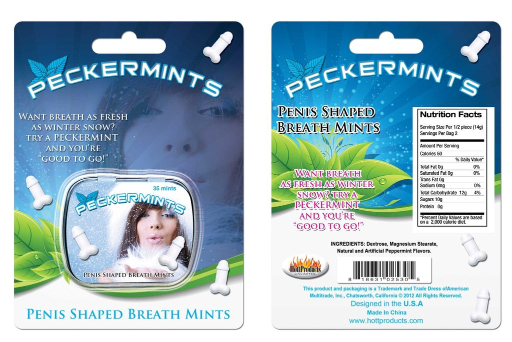 Peckermints - Blister Card - TruLuv Novelties