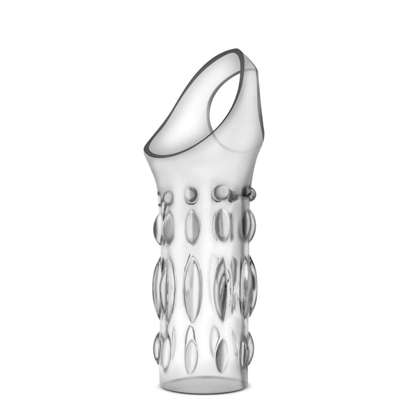 Performance Studded Sleeve Ring - Clear - TruLuv Novelties