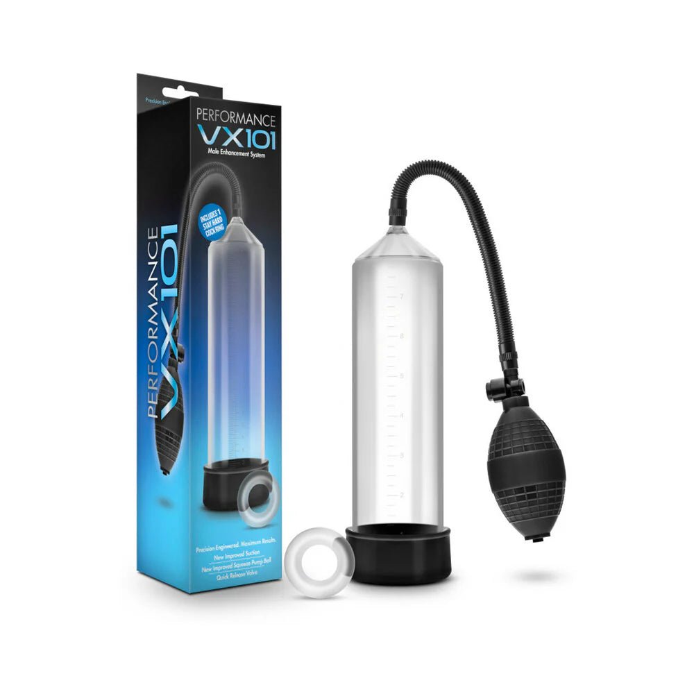 Performance VX101 Male Enhancement Pump Clear - TruLuv Novelties
