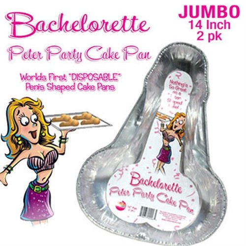 Peter Party Cake Pan 2 Pack - Large - TruLuv Novelties