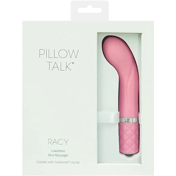Pillow Talk Racy Mini Massager Pink - TruLuv Novelties