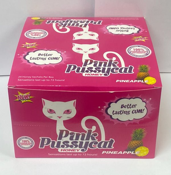 Pink Pussycat Pineapple Honey for Her 24ct Display - TruLuv Novelties