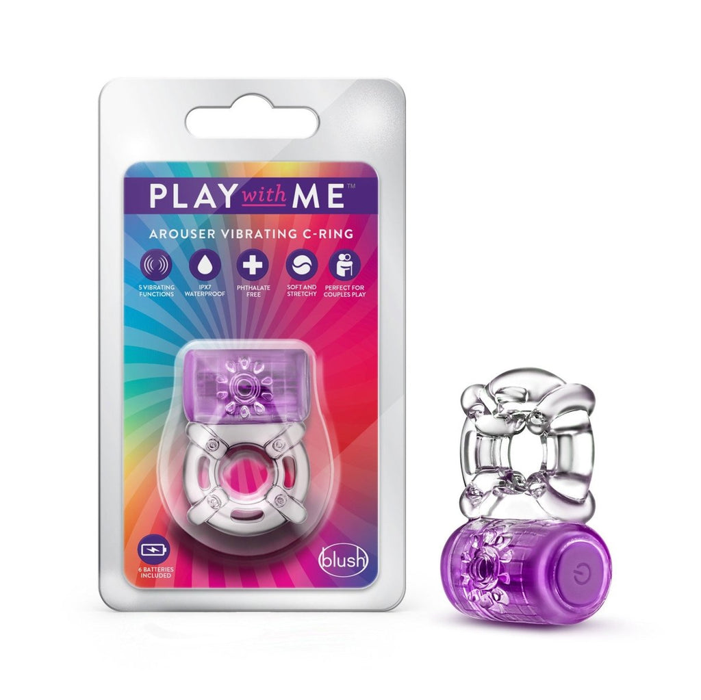 Play With Me - One Night Stand Vibrating C-Ring - TruLuv Novelties