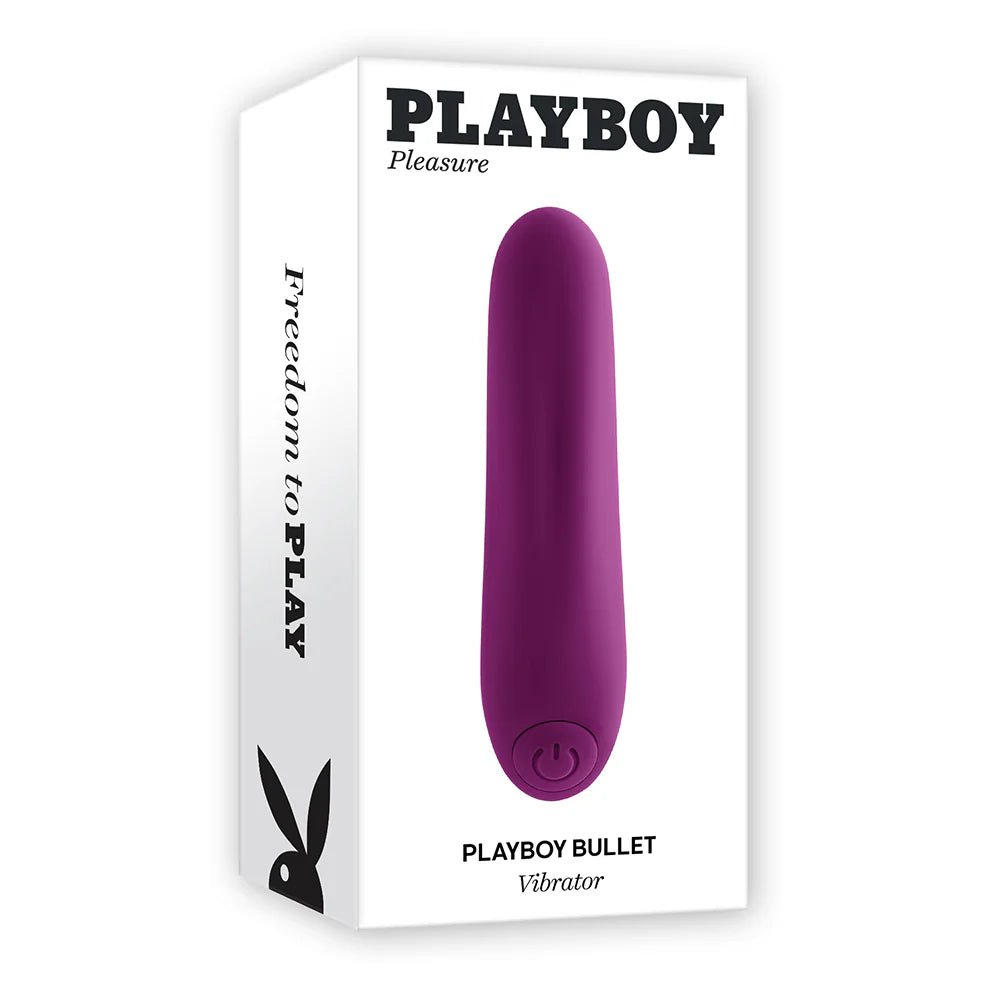 Playboy Bullet Rechargeable Silicone Vibrator Wild Aster - TruLuv Novelties