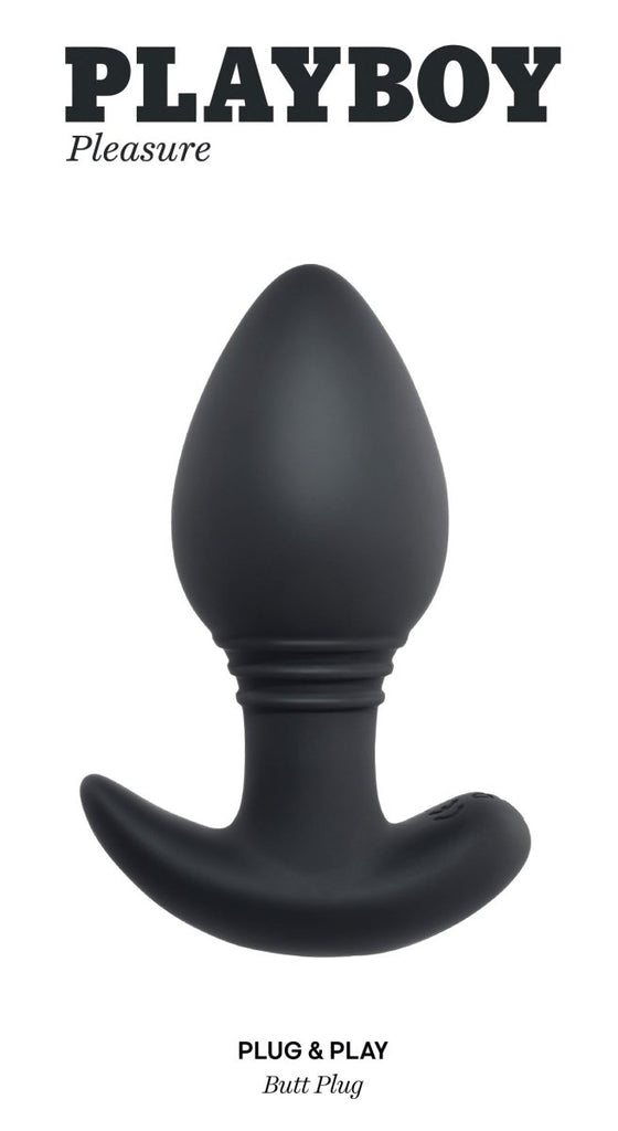 Plug and Play - Butt Plug - Black - TruLuv Novelties