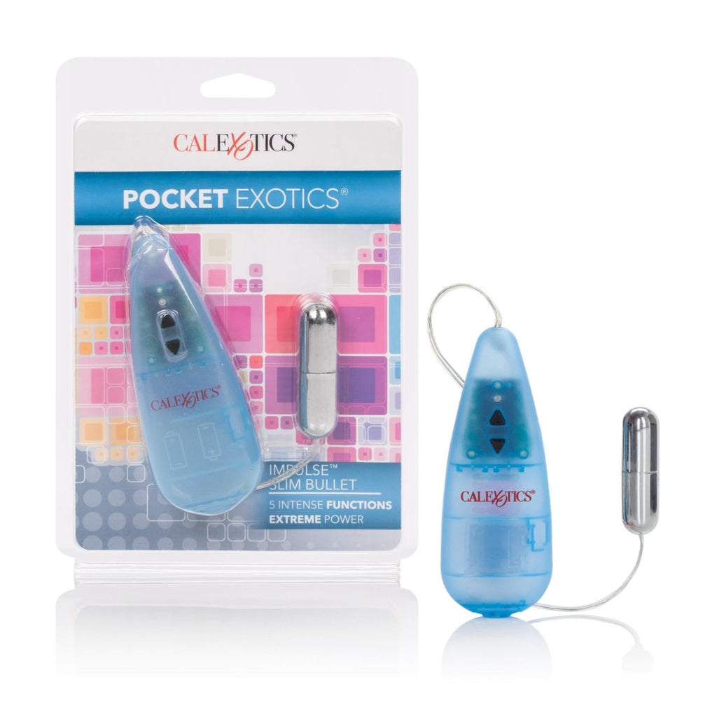 Pocket Exotics Impulse Slim Bullet - TruLuv Novelties