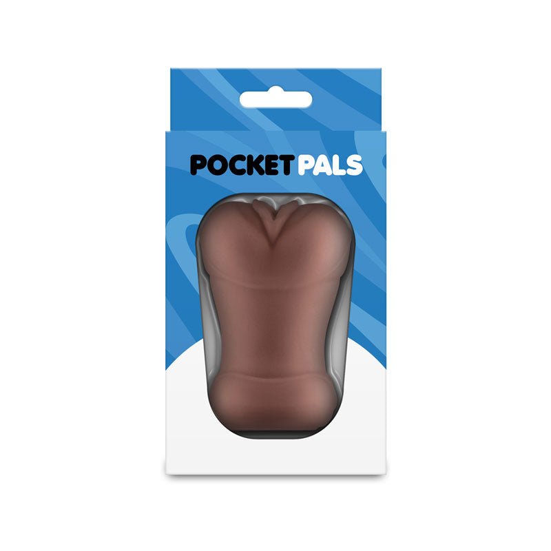 Pocket Pals - Vagina Stroker - Brown - TruLuv Novelties