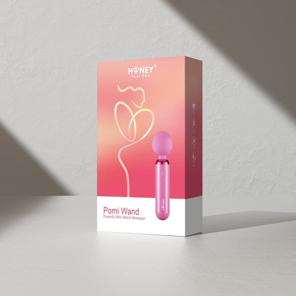 Pomi Wand - Clit Teasing Wand - Pink - TruLuv Novelties