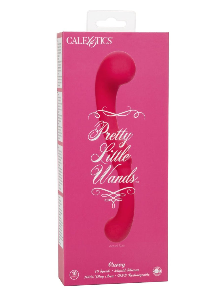 Pretty Little Wands Curvy - Pink - TruLuv Novelties