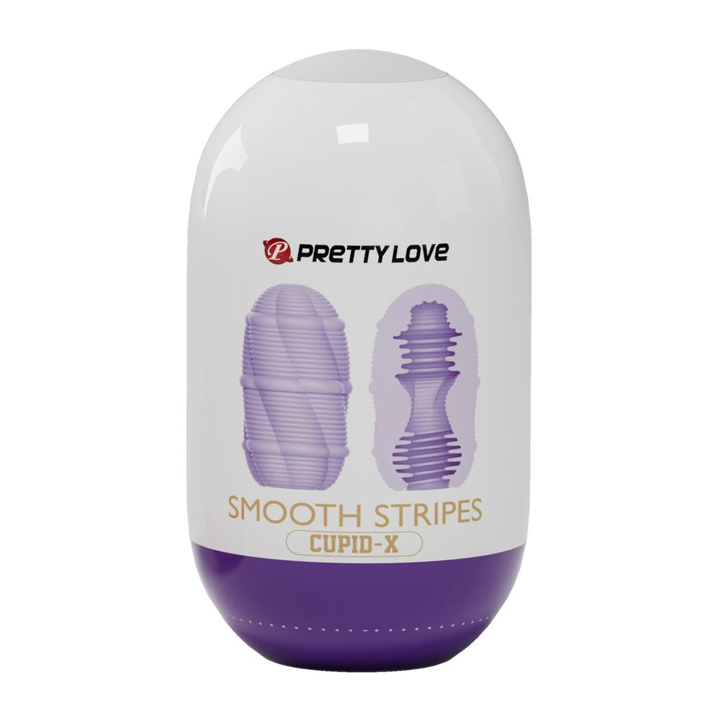 Pretty Love - Smooth Stripes Cupid-X - Purple - TruLuv Novelties