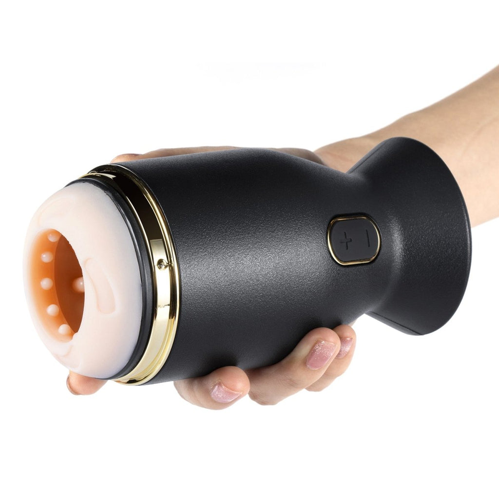 Priti - Automatic Rotating Penis Stimulator - Black - TruLuv Novelties
