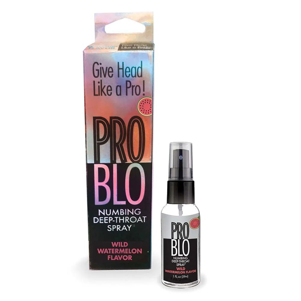 Pro Blo Numbing Deep Throat Spray Watermelon 1 oz. - TruLuv Novelties