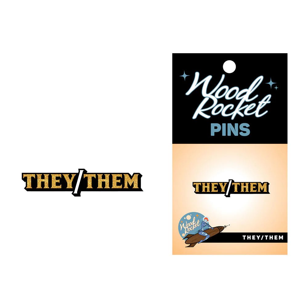 Pronoun They/Them Pin - TruLuv Novelties