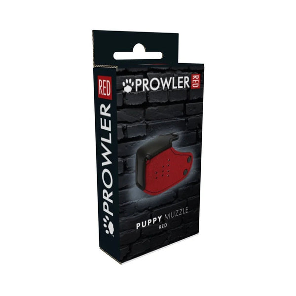 Prowler RED Puppy Muzzle Red - TruLuv Novelties
