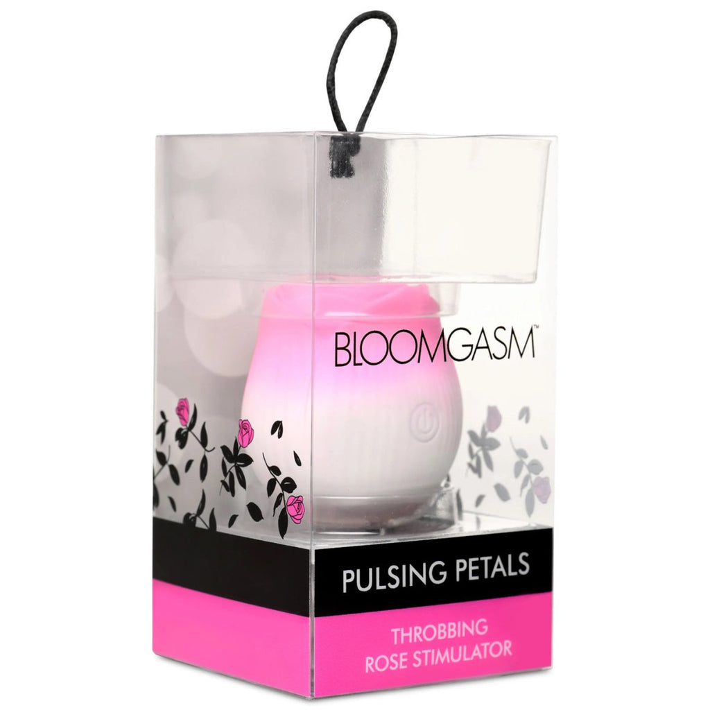Pulsing Petals Throbbing Rose Stimulator - Pink - TruLuv Novelties