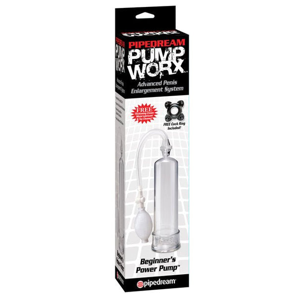 Pump Worx Beginner's Power Pump Clear - TruLuv Novelties