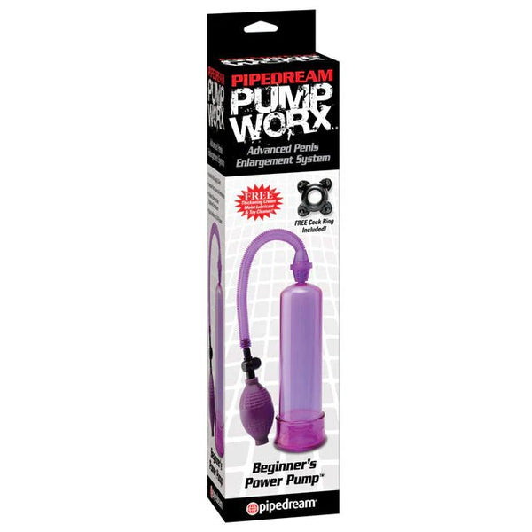 Pump Worx Beginner's Power Pump Purple - TruLuv Novelties