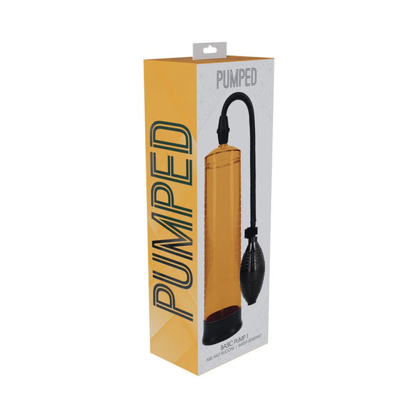 Pumped Basic Pump 1 Water Resistant Orange - TruLuv Novelties