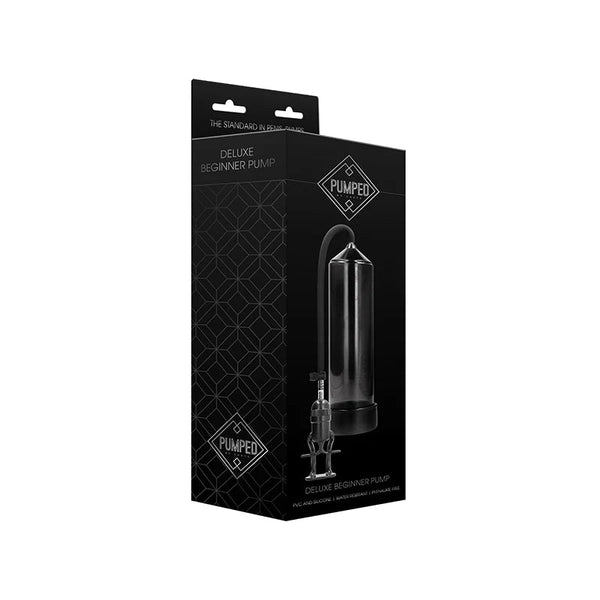 Pumped Deluxe Beginner Penis Pump Black - TruLuv Novelties