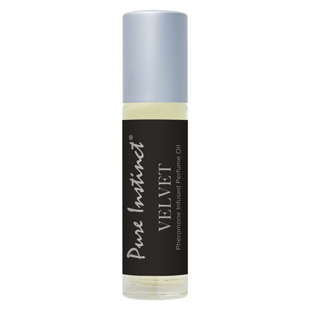 Pure Instinct Pheromone Fragrance Oil Velvet Roll on 10.2 ml 0.34 ml - TruLuv Novelties