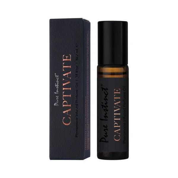 Pure Instinct Pheromone Perfume Oil Captivate 10.2 Ml | 0.34 Ml - TruLuv Novelties