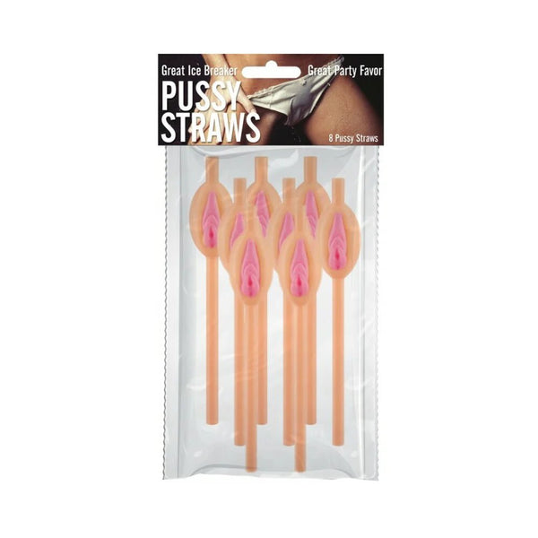 Pussy Straws 8Pcs/Pack - TruLuv Novelties