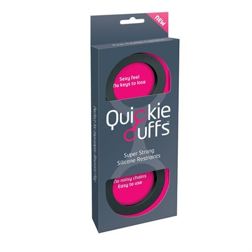 Quickie Cuffs - Black - Medium - TruLuv Novelties