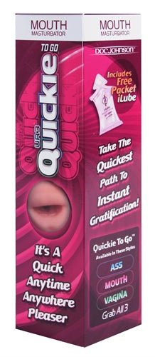 Quickies to Go Ultraskyn Masturbator - Mouth - TruLuv Novelties