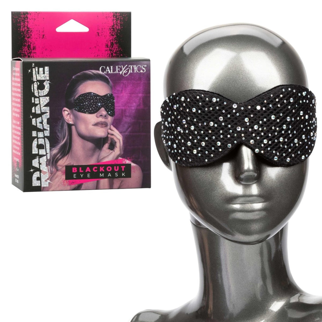 Radiance Blackout Eye Mask - Black - TruLuv Novelties