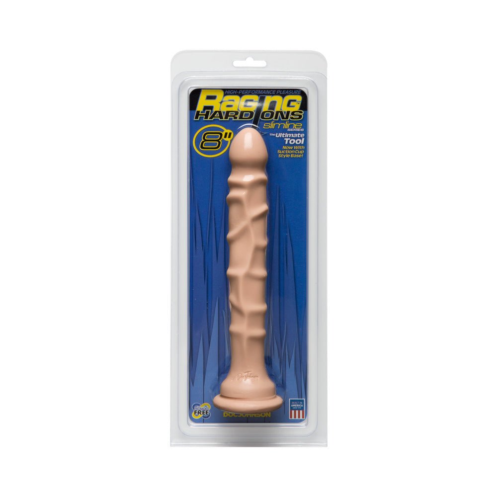 Raging H/O Slimline W/Suction 8in. Dong - TruLuv Novelties