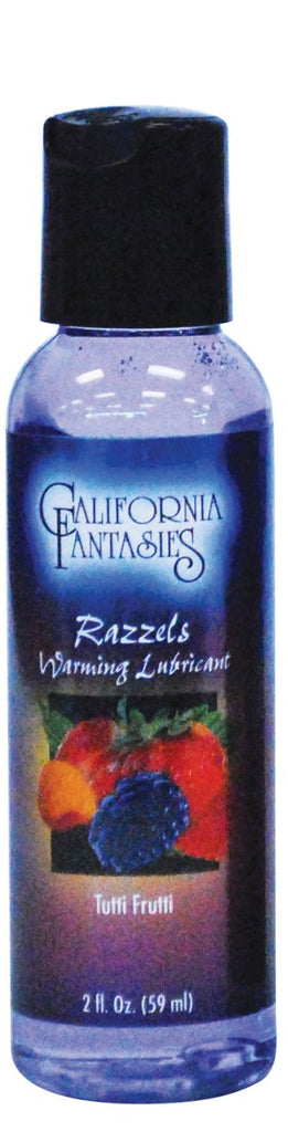 Razzels Warming Lubricant - Tutti Frutti - 2.5 Fl. Oz. - TruLuv Novelties