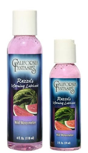 Razzels Warming Lubricant - Wild Watermelon - 4 Oz. Bottle - TruLuv Novelties