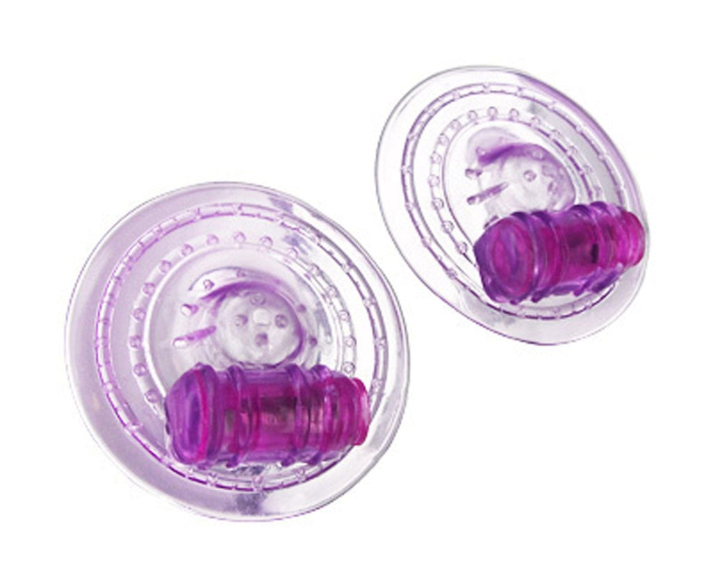 Razzles Vibrating Nipple Pads - Purple - TruLuv Novelties