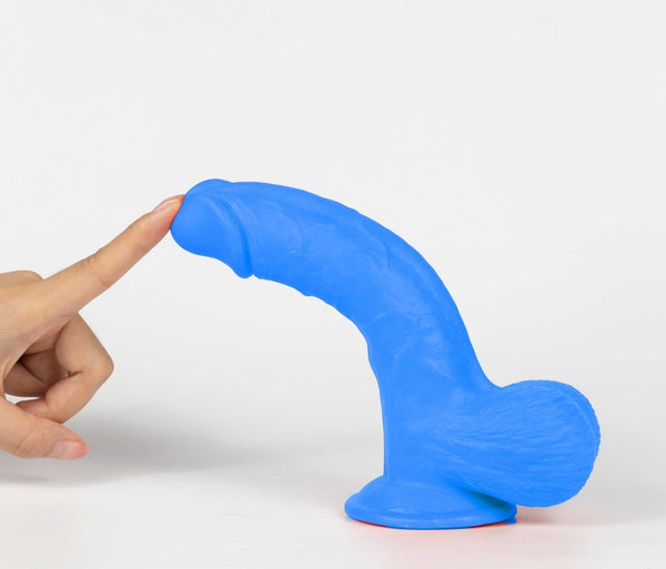 Real Skin Mr. Navy 7.5" Dual Layer Dildo - TruLuv Novelties