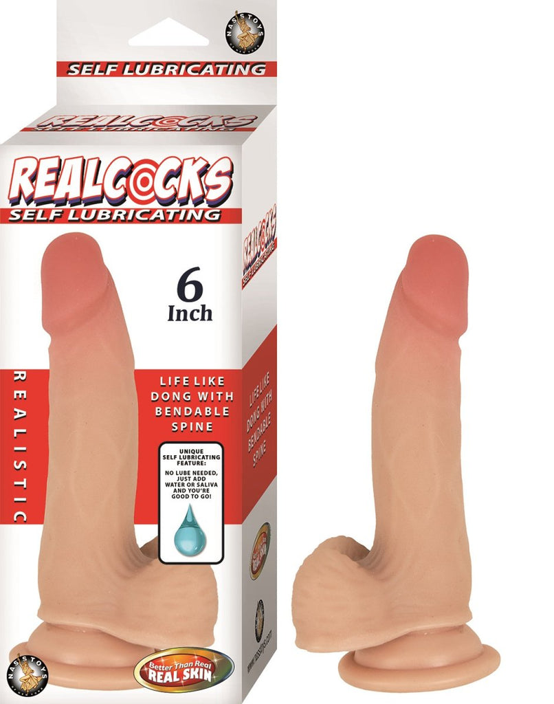 Realcocks Self Lubricating Dong - TruLuv Novelties