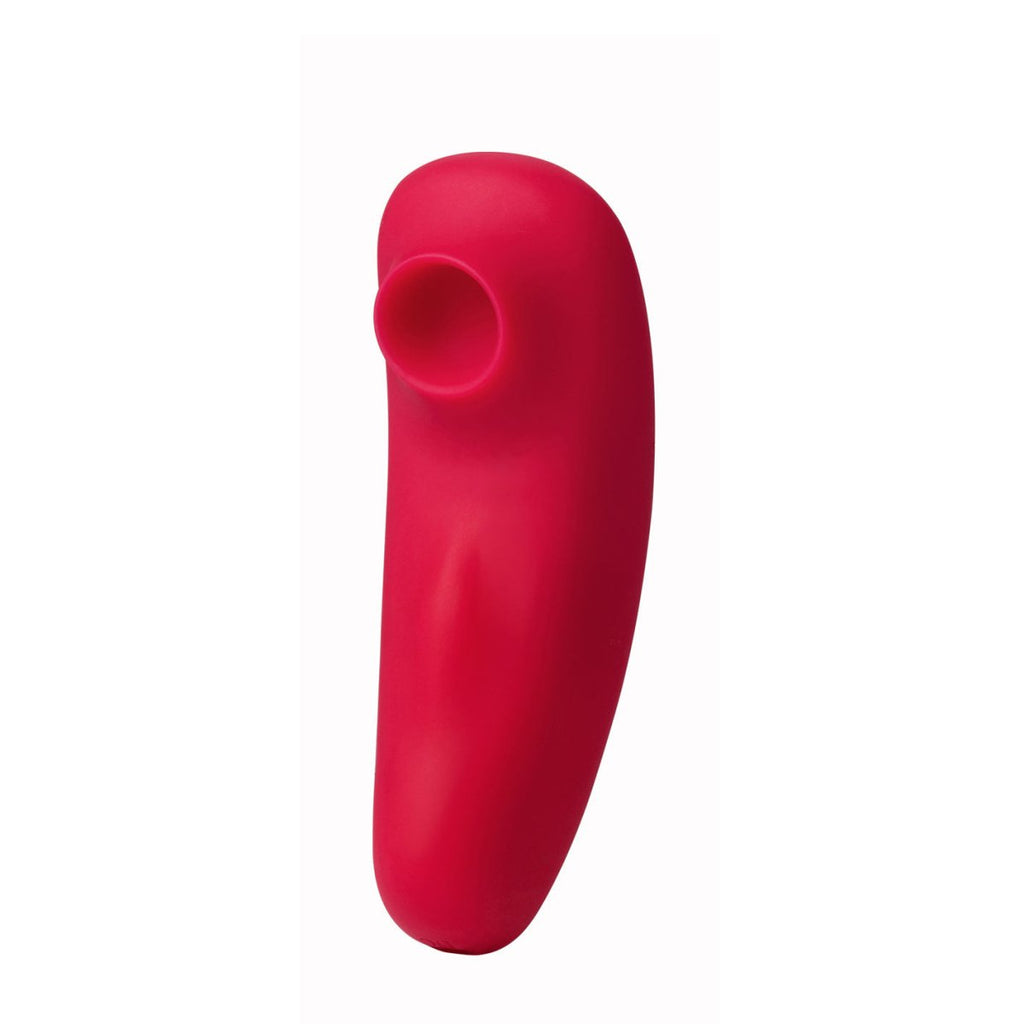 Remi 15-Function Rechargeable Remote Control Suction Panty Vibe - Red - TruLuv Novelties