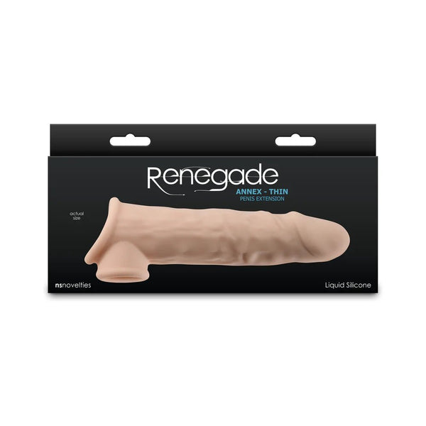 Renegade Annex Thin Penis Extension Beige - TruLuv Novelties