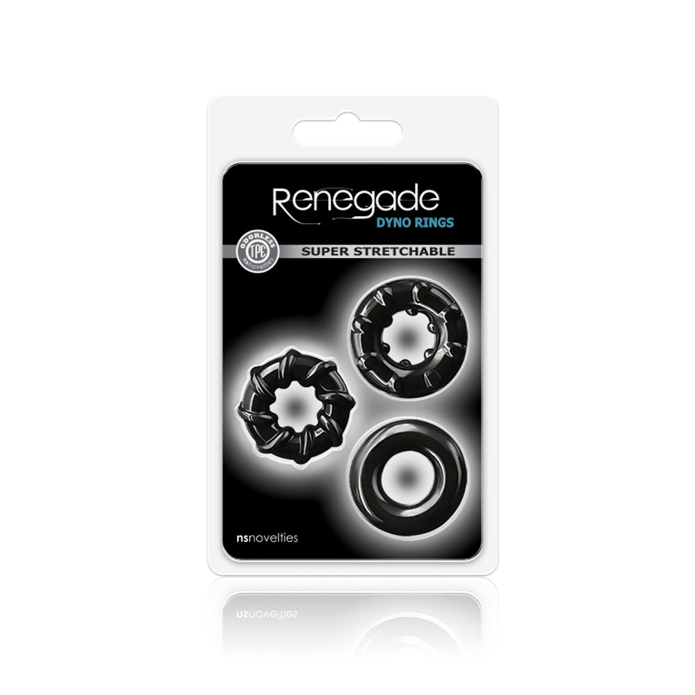 Renegade - Dyno Rings - Black - TruLuv Novelties