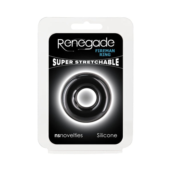 Renegade Fireman Ring Small Black - TruLuv Novelties