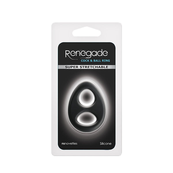 Renegade - Romeo Soft Ring - Black - TruLuv Novelties