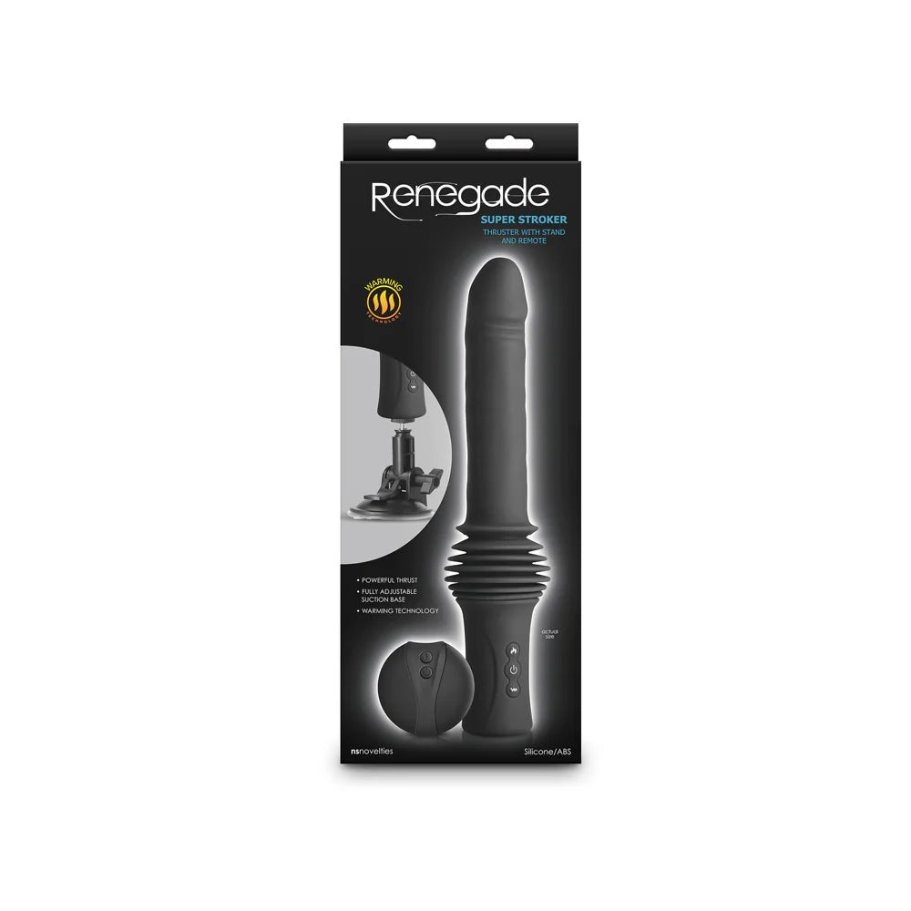 Renegade Super Stroker Black - TruLuv Novelties