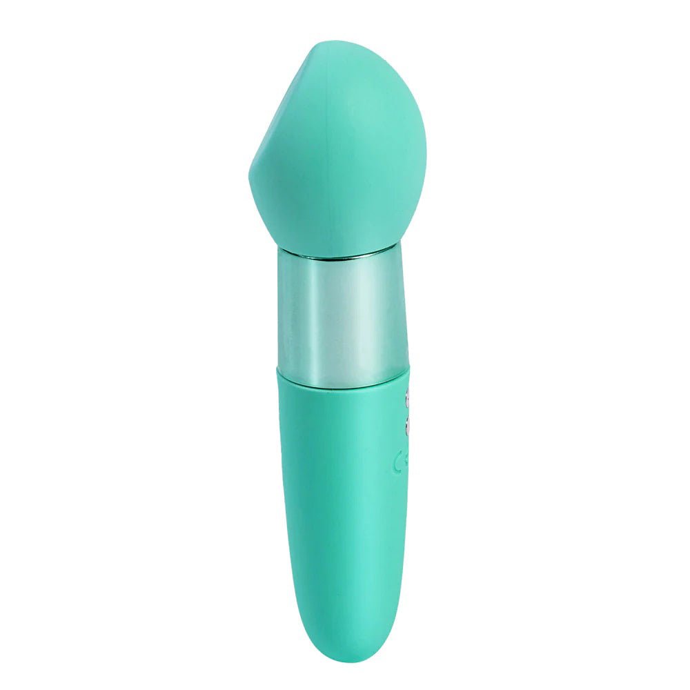 Rina Rechargeable Dual Motor Silicone 15- Function Vibrator - Green - TruLuv Novelties