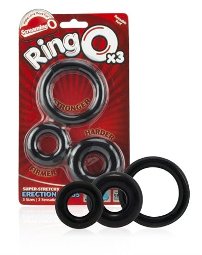 Ringo X3 - Black - Each - TruLuv Novelties