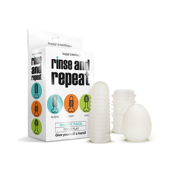 Rinse and Repeat Whack Pack Triple Play - TruLuv Novelties