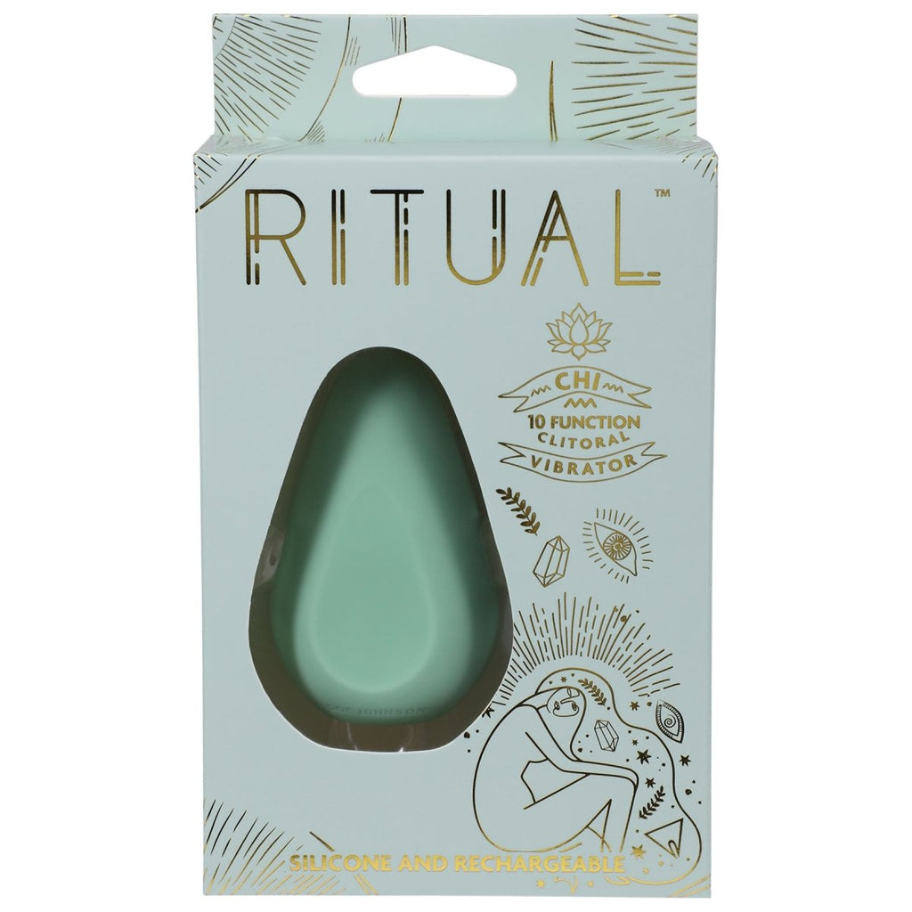 Ritual - Chi - Rechargeable Silicone Clit Vibe - Mint - TruLuv Novelties