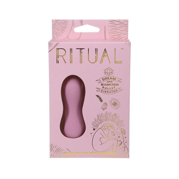 RITUAL Dream Rechargeable Silicone Bullet Vibrator Pink - TruLuv Novelties