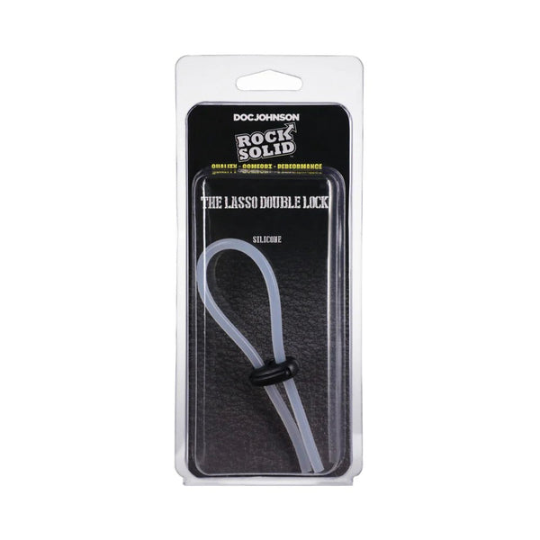 Rock Solid The Lasso/Bolo Double Lock Adjustable Translucent - TruLuv Novelties