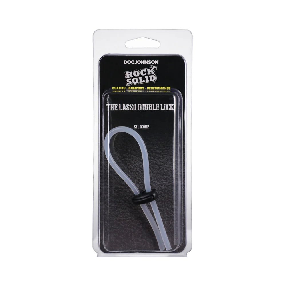 Rock Solid The Lasso/Bolo Double Lock Adjustable Translucent - TruLuv Novelties