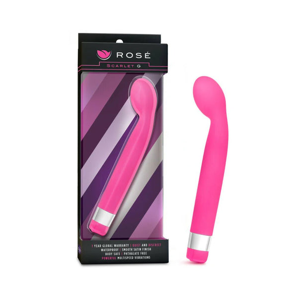 Rose Scarlet G Slimline G - Spot Vibrator Pink - TruLuv Novelties