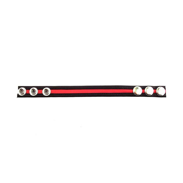 Rouge Cock Strap Black/Red - TruLuv Novelties